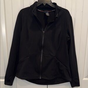 Spyder Women's Black Zip-Up Bomber Jacket